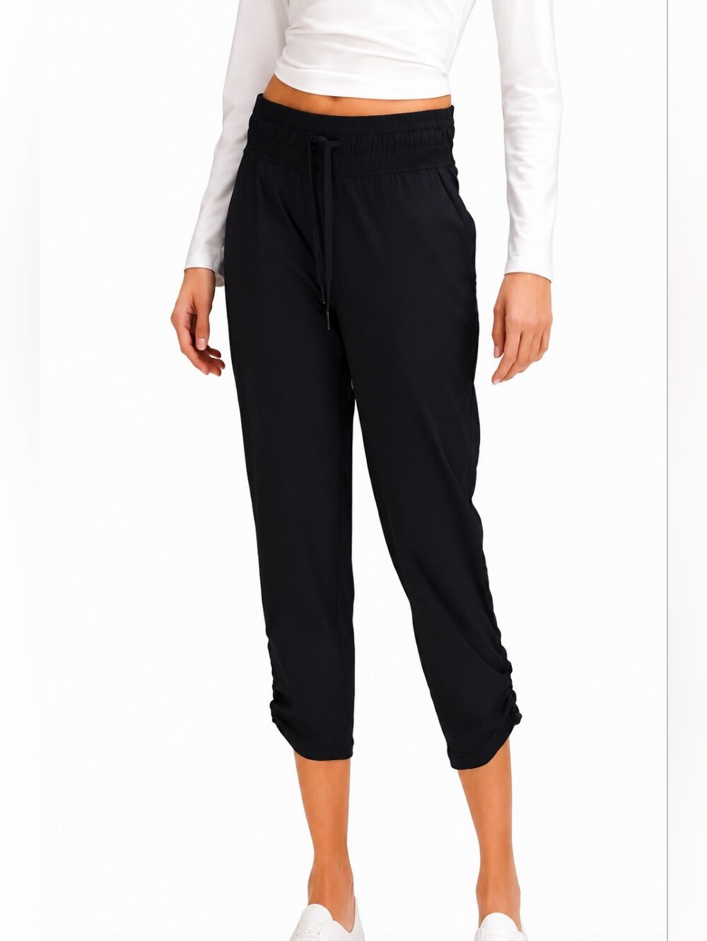 Lululemon Dance Studio Crop 25" Pants Black Size 2 W6AVQS granola gorpcore